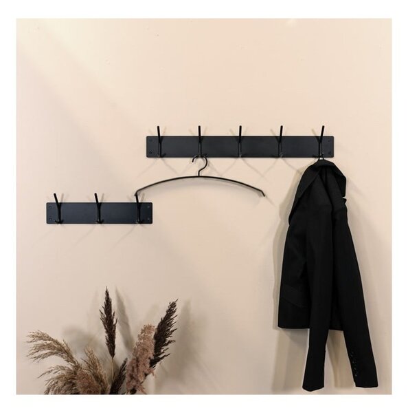 Bel kovinski stenski obešalnik 70 cm Fusion – Spinder Design