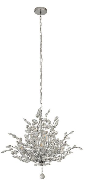 KRISTALNA VISEČA SVETILKA Bouquet 68/150 cm E14