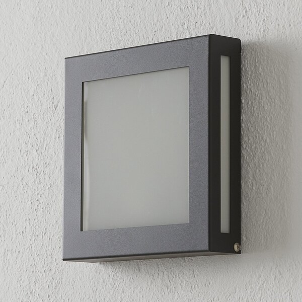 CMD Senzorska LED zunanja svetilka Aqua Legendo Mini, antracit, Črna, Kovina, Sodobni