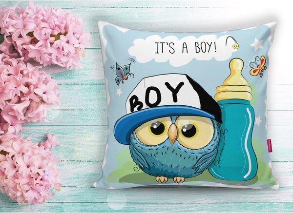 Otroška blazina 43x43 cm Boy Owl – Mila Home