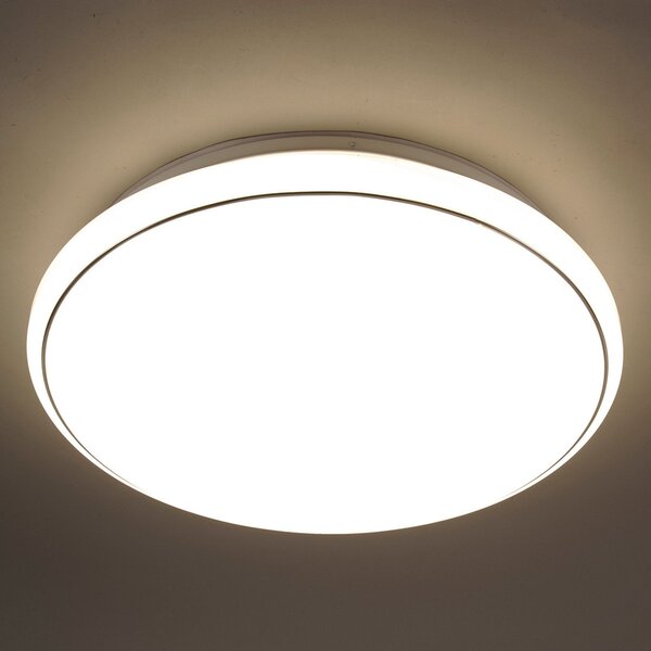 JUST LIGHT. GmbH Jupiter LED stropna svetilka z videzom zvezdnatega neba 60 cm, zatemnjen, Bela, Dnevna soba / jedilnica, Plastika, Sodobni