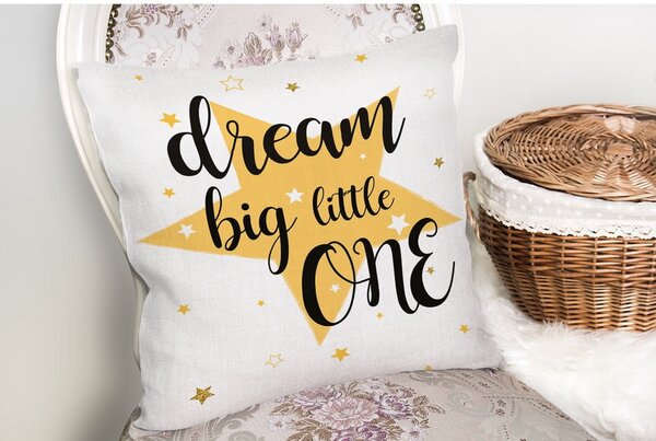 Otroška blazina 43x43 cm Dream Big – Mila Home