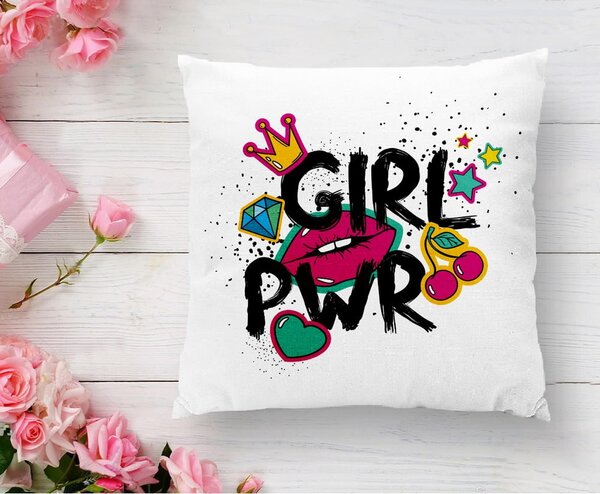 Otroška blazina 43x43 cm Girl Power – Mila Home