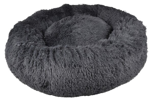 Temno siva postelja za pse ø 95 cm – Love Story