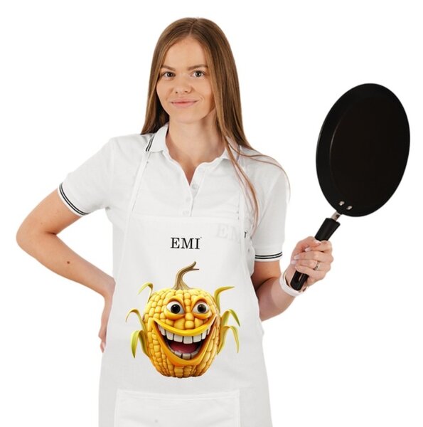 Kuhinjski predpasnik Corny EMI, Bela