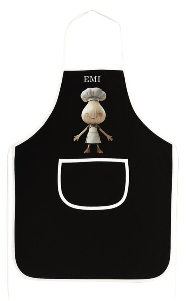 Kuhinjski predpasnik Garlico EMI, črna