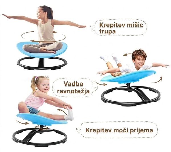 Otroški Vrtljivi Stol Twisterseat™