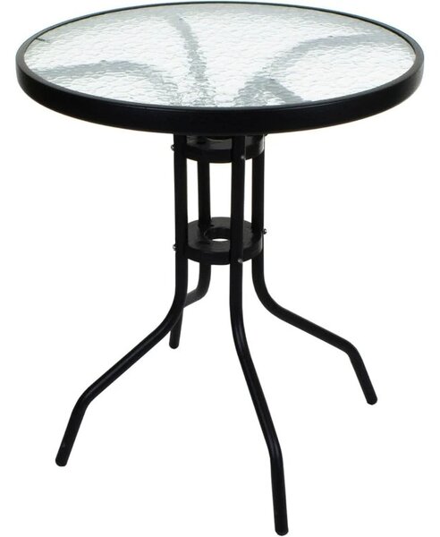 Zahradní set TREGO ISLAND - 2 židle a kulatý stůl ø 60 cm, zelená