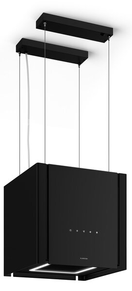Klarstein Velaire kuhinjska napa z dvižno funkcijo 40 cm, Elegantna, minimalistična, zmogljiva, EEC A++, 601 m³/h