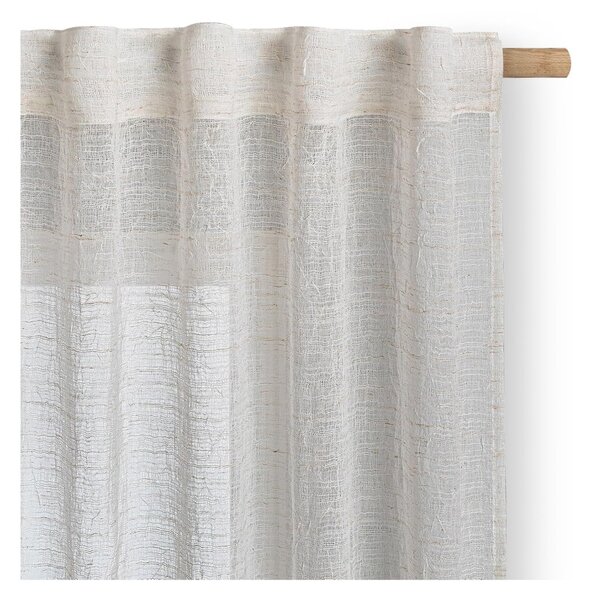 Kremno bela zavesa 140x250 cm Drimar – Restilo