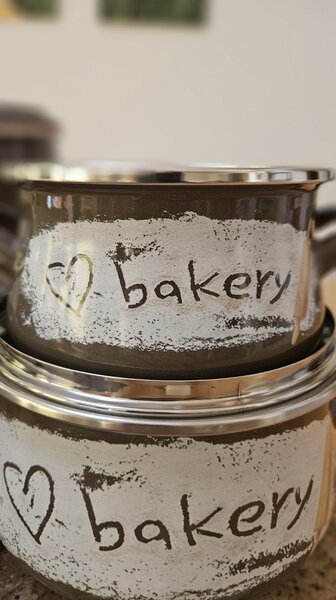 Komplet emajlirane posode Bakery 4-delni