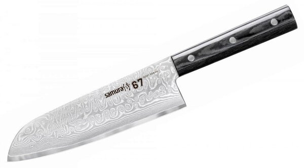 NOŽ SANTOKU DAMASCUS 67 30/5,3/2,1 cm nerjaveče jeklo
