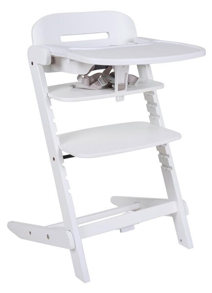 STOLČEK ZA HRANJENJE Brunch 63/48,5/81 cm bela