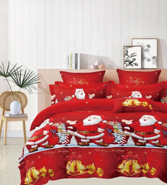 Posteljnina iz mikrovlaken BELLMERRY rdeča Dimenzije posteljnine: 70 x 80 cm | 140 x 200 cm