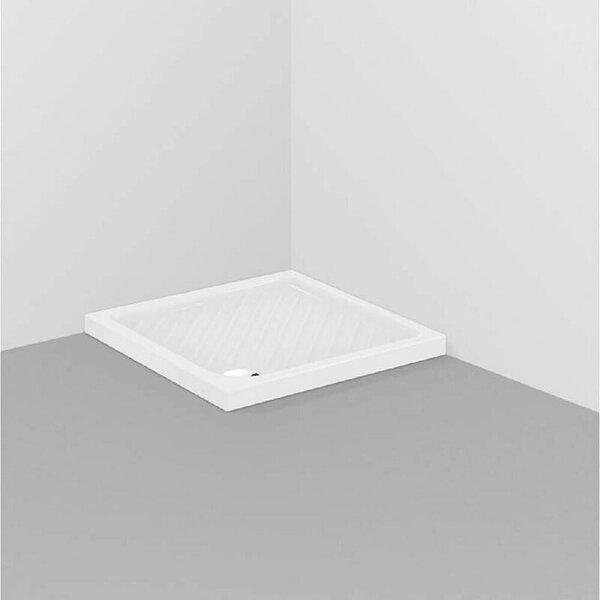 Tuš kad (Do x Š: 80 x 80 cm, Keramika, Kvadratna)