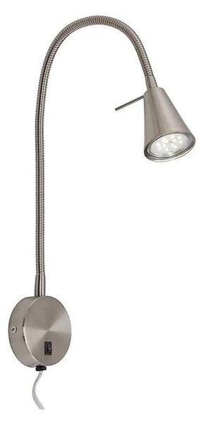 Briloner 2082-012 - LED Stenska svetilka COMFORT LIGHT 1xGU10/5W/230V mat krom