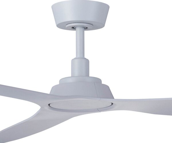 Beacon Lighting Stropni ventilator Moto, bel, premer 132 cm, tiho delovanje, Bela, Dnevna soba / jedilnica, Plastika, Sodobni
