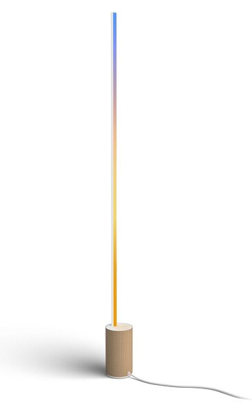 Philips Hue Talna svetilka LED Gradient Signe Oak, zatemnjen, Les, Dnevna soba / jedilnica, Les, Sodobni