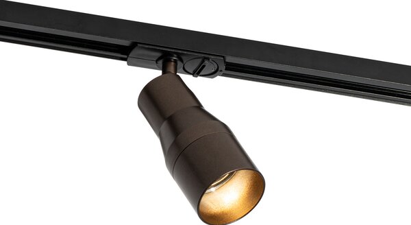 Moderni reflektor temno bronaste barve za enofazni tirni sistem - Iconic Kohua