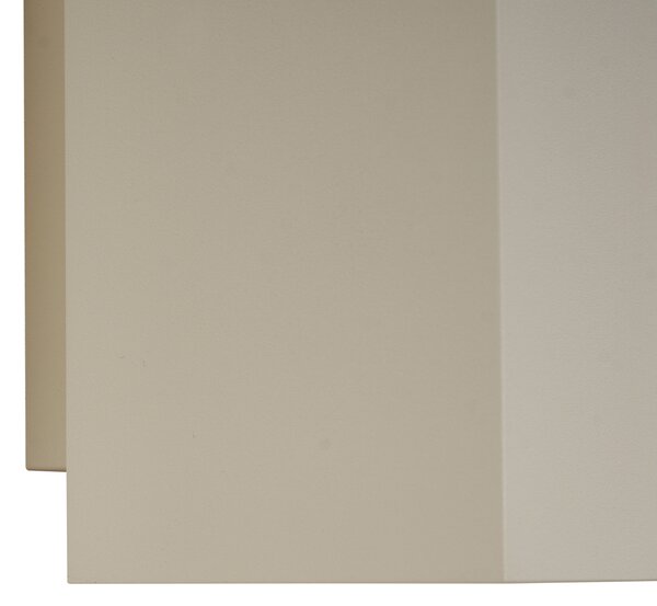 Moderna stenska svetilka bež GU10 50 mm kvadratna 2-lučna - Sandy