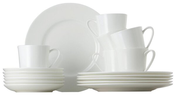 KAVNI SERVIS Jade White Bone China