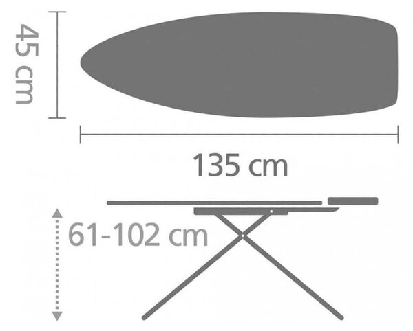 Likalna deska Spring Bubbles D – Brabantia