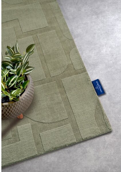 Zelen ročno tkan volnen tekač 80x250 cm Alexis – Villeroy&Boch