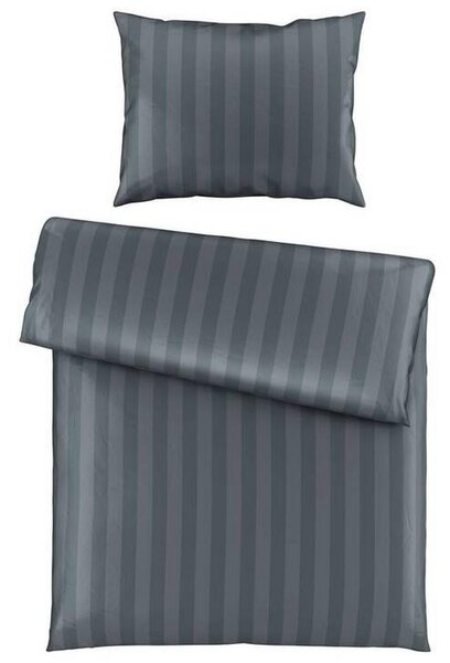 POSTELJNINA 140/200 cm saten antracit