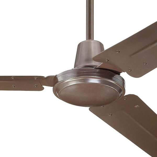 Westinghouse Stropni ventilator Industrial, rjav, tih, 142 cm, Rjava / rjasta, Dnevna soba / jedilnica, Kovina, Sodobni