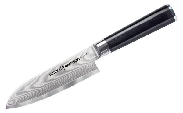 NOŽ SANTOKU Damascus 27,5/4/2,5 cm ogljikovo jeklo