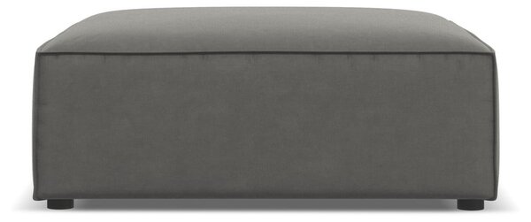 Siv žameten tabure Jodie – Micadoni Home