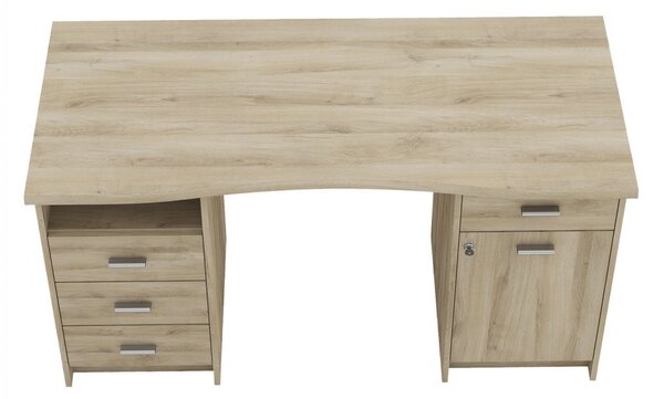 Pisalna miza MAO 404327 (hrast)
