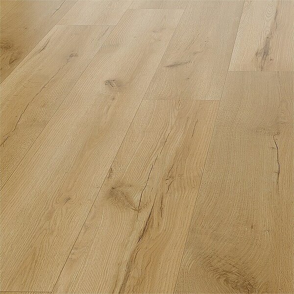 B!design Vinilni pod SPC hrast Fortuna (1.220 x 181 x 4,3 mm, Rustikalen videz) productname.garantie.plussign BAUHAUS garancija 25 let
