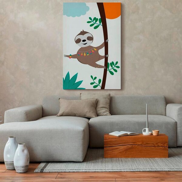 Artgeist Slika Na Platnu Happy Sloth