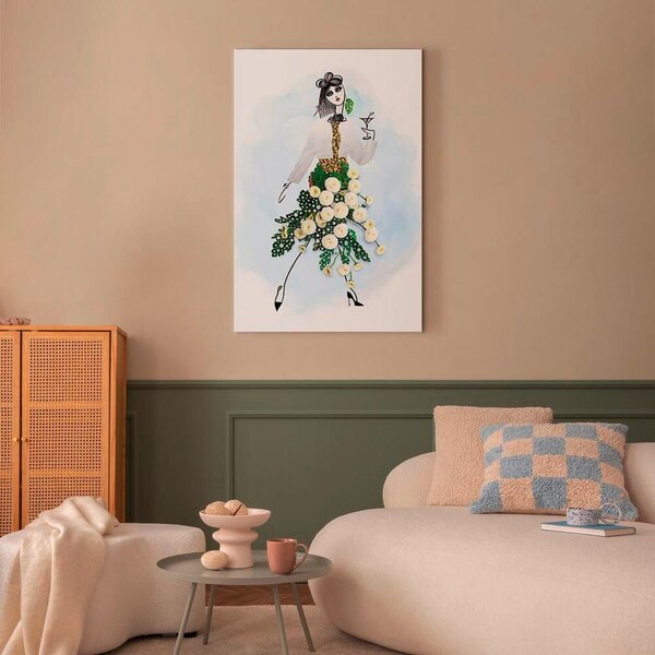 Artgeist Slika Na Platnu Herbal Girl
