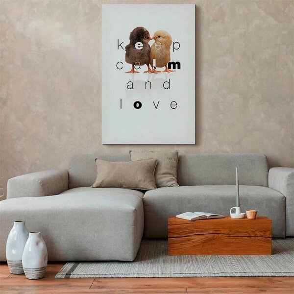 Artgeist Slika Na Platnu Keep Calm And Love