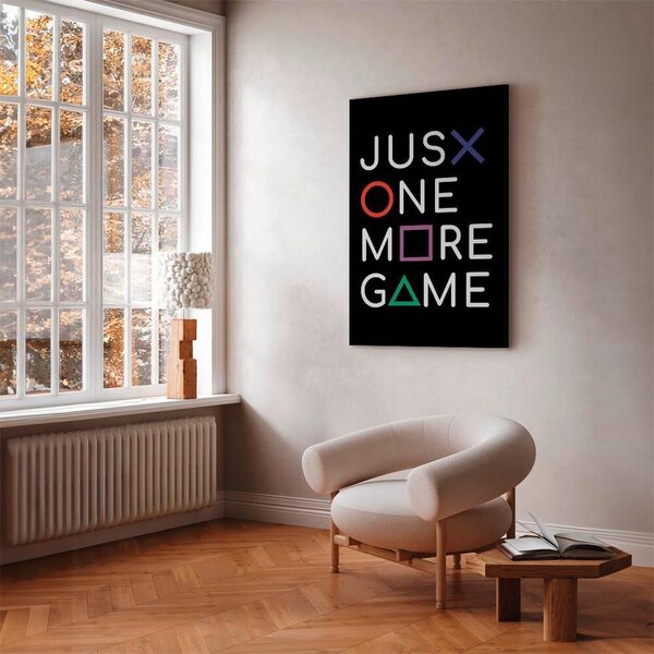 Artgeist Slika Na Platnu Just One More Game