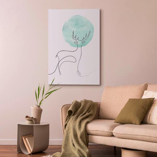 Artgeist Slika Na Platnu Lunar Line
