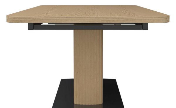 Bessagi Home Raztegljiva Miza Amado, Barve Hrasta, 160-200x90