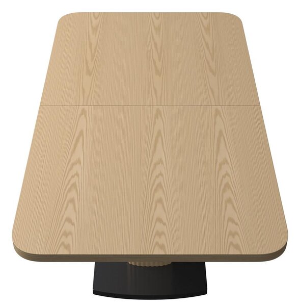 Bessagi Home Raztegljiva Miza Amado, Barve Hrasta, 160-200x90