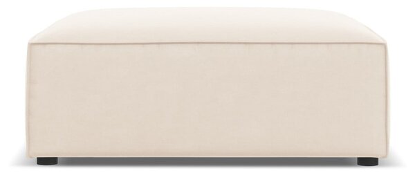 Bež žameten tabure Jodie – Micadoni Home