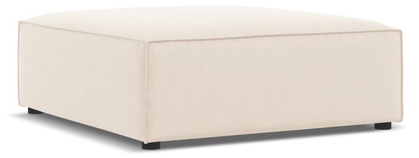 Bež žameten tabure Jodie – Micadoni Home