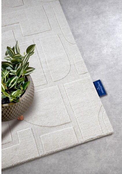 Kremno bel ročno tkan volnen tekač 80x250 cm Alexis – Villeroy&Boch