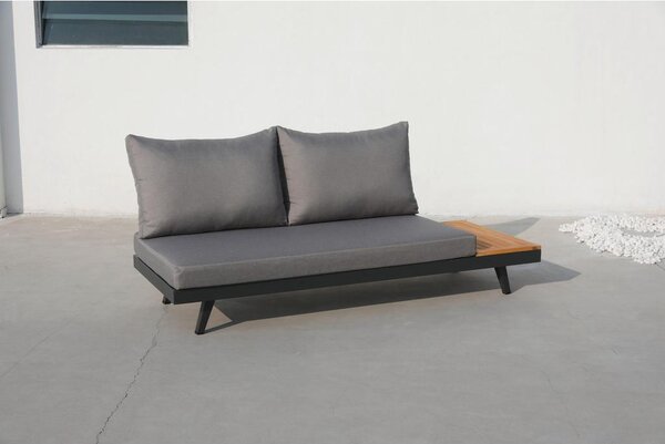 Gardenson Lounge Garnitura Naxos, Antracit, 3-Delni Set