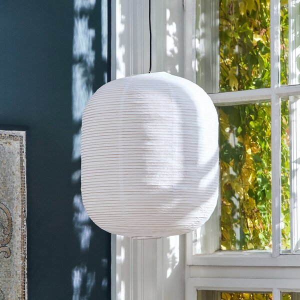 HAY senčnik Paper Shade Oblong, premer 42 cm, bel, papir, Bela, Dnevna soba / jedilnica, Papir / karton, Skandinavski