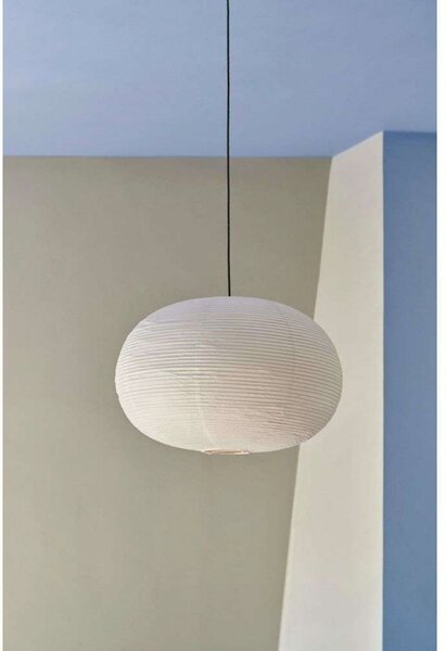 HAY senčnik Paper Shade Ellipse, premer 70 cm, bel, papir, Bela, Dnevna soba / jedilnica, Papir / karton, Skandinavski