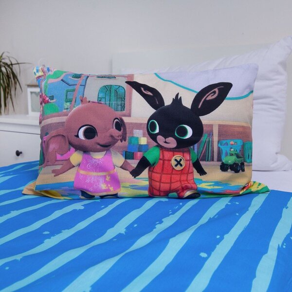 Bombažna otroška posteljnina za otroško posteljico 100x135 cm Bing Bunny "Tower" – Jerry Fabrics
