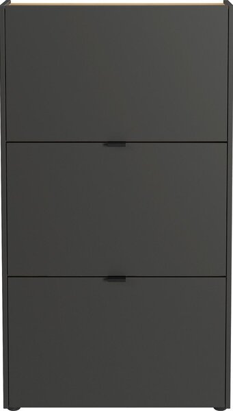 Antracitno siva preklopna omarica za čevlje 71x127x22 cm Ameca – Germania