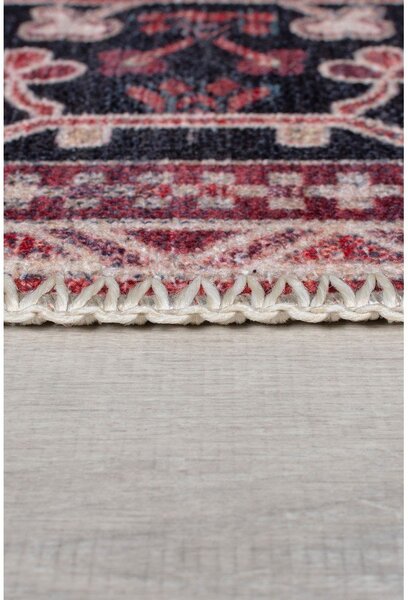 Bordo rdeča pralna preproga iz mešanice recikliranih vlaken 160x230 cm Windsor – Flair Rugs