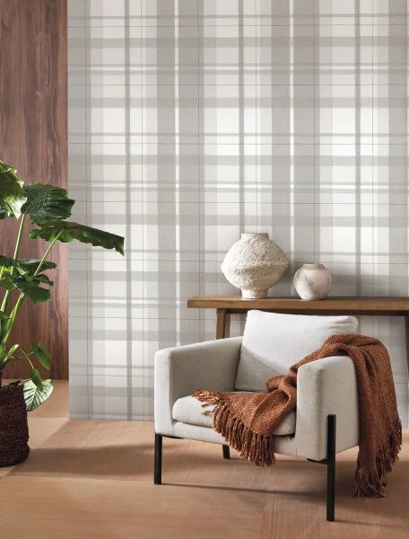 Tapeta Tartan Touch 3 barve